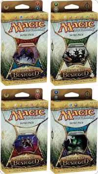 Mirrodin Besieged - All 4 Intro Packs, Mirrodin Besieged — Magic sealed product price