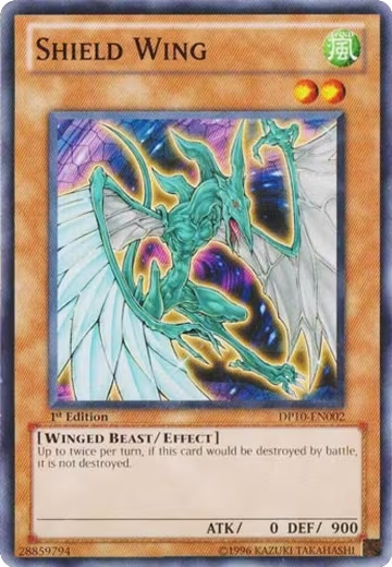 Shield Wing (DP10-EN002), Duelist Pack 10: Yusei 3 — Yu-Gi-Oh! card price