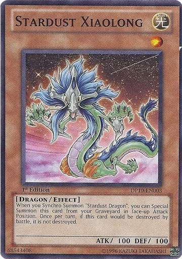 Stardust Xiaolong (DP10-EN003), Duelist Pack 10: Yusei 3 — Yu-Gi-Oh! card price
