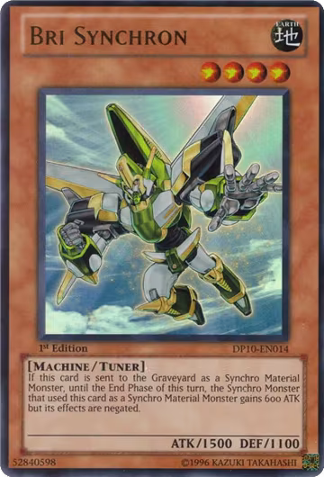 Bri Synchron (DP10-EN014), Duelist Pack 10: Yusei 3 — Yu-Gi-Oh! card price