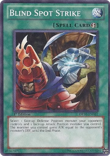 Blind Spot Strike (DP10-EN021), Duelist Pack 10: Yusei 3 — Yu-Gi-Oh! card price