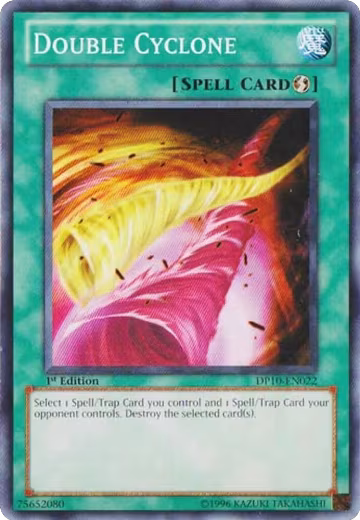 Double Cyclone (DP10-EN022), Duelist Pack 10: Yusei 3 — Yu-Gi-Oh! card price