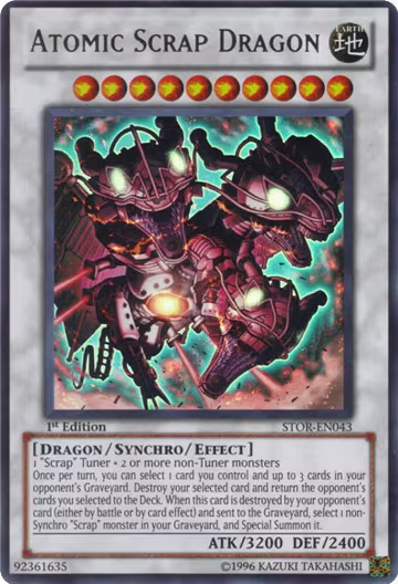 Atomic Scrap Dragon (STOR-EN043), Storm of Ragnarok — Yu-Gi-Oh! card price