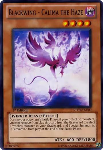 Blackwing - Calima the Haze (STOR-EN009), Storm of Ragnarok — Yu-Gi-Oh! card price