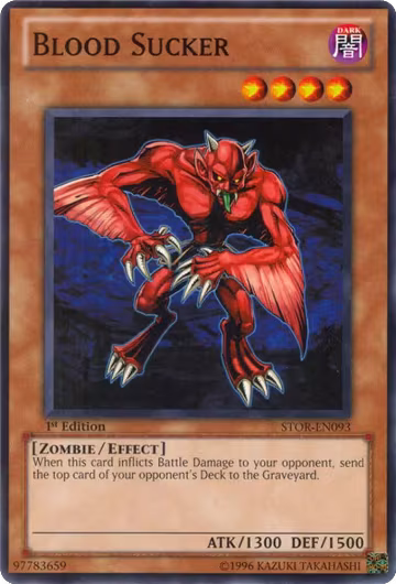 Blood Sucker (STOR-EN093), Storm of Ragnarok — Yu-Gi-Oh! card price