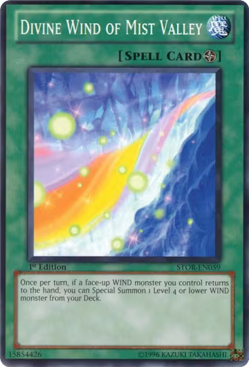 Divine Wind of Mist Valley (STOR-EN059), Storm of Ragnarok — Yu-Gi-Oh! card price