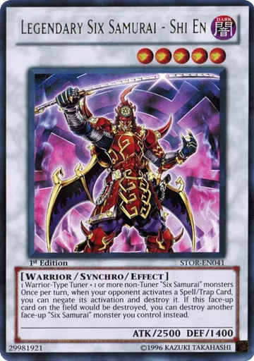 Legendary Six Samurai - Shi En (STOR-EN041), Storm of Ragnarok — Yu-Gi-Oh! card price