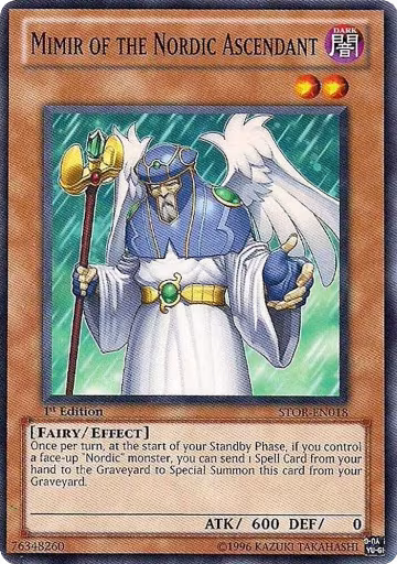 Mimir of the Nordic Ascendant (STOR-EN018), Storm of Ragnarok — Yu-Gi-Oh! card price