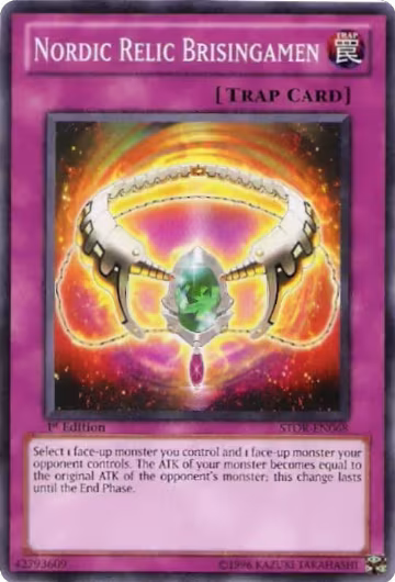 Nordic Relic Brisingamen (STOR-EN068), Storm of Ragnarok — Yu-Gi-Oh! card price