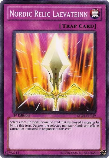 Nordic Relic Laevateinn (STOR-EN069), Storm of Ragnarok — Yu-Gi-Oh! card price