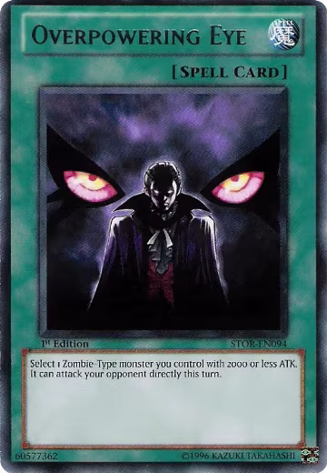 Overpowering Eye (STOR-EN094), Storm of Ragnarok — Yu-Gi-Oh! card price