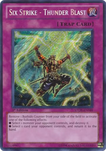 Six Strike - Thunder Blast (STOR-EN089), Storm of Ragnarok — Yu-Gi-Oh! card price