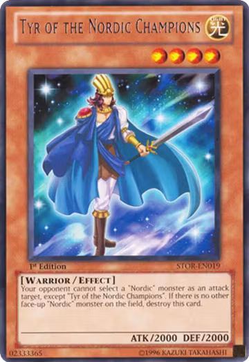 Tyr of the Nordic Champions (STOR-EN019), Storm of Ragnarok — Yu-Gi-Oh! card price