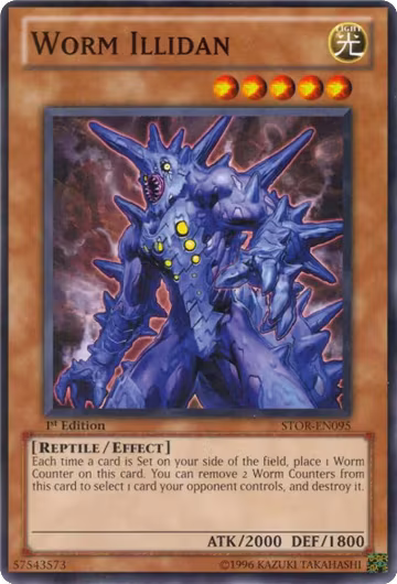 Worm Illidan (STOR-EN095), Storm of Ragnarok — Yu-Gi-Oh! card price