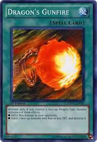 Dragon's Gunfire (SDDL-EN025), Structure Deck: Dragunity Legion — Yu-Gi-Oh! card price