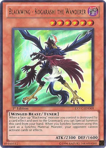 Blackwing - Kogarashi the Wanderer (EXVC-EN009), Extreme Victory — Yu-Gi-Oh! card price