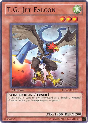 T.G. Jet Falcon (EXVC-EN018), Extreme Victory — Yu-Gi-Oh! card price