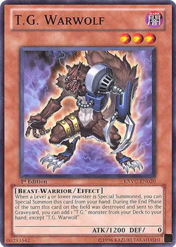 T.G. Warwolf (EXVC-EN020), Extreme Victory — Yu-Gi-Oh! card price