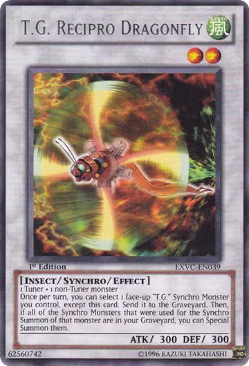 T.G. Recipro Dragonfly (EXVC-EN039), Extreme Victory — Yu-Gi-Oh! card price