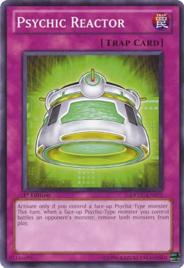 Psychic Reactor (EXVC-EN071), Extreme Victory — Yu-Gi-Oh! card price