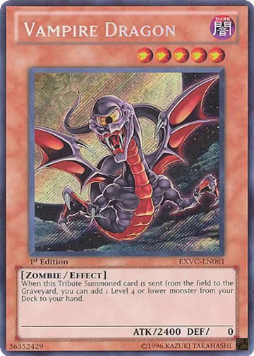 Vampire Dragon (EXVC-EN081), Extreme Victory — Yu-Gi-Oh! card price