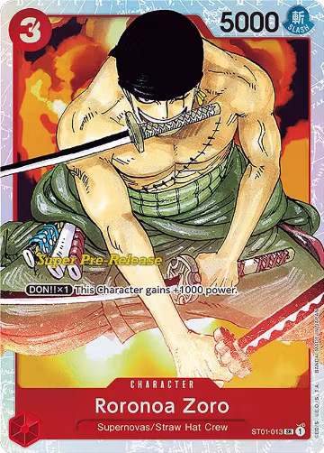 Roronoa Zoro (ST01-013) — card price