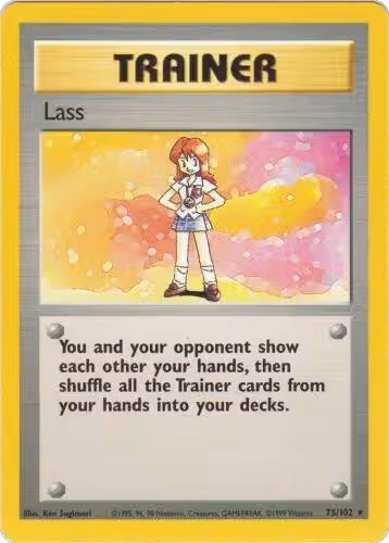 Lass (075/102), Base Set — Pokémon card price