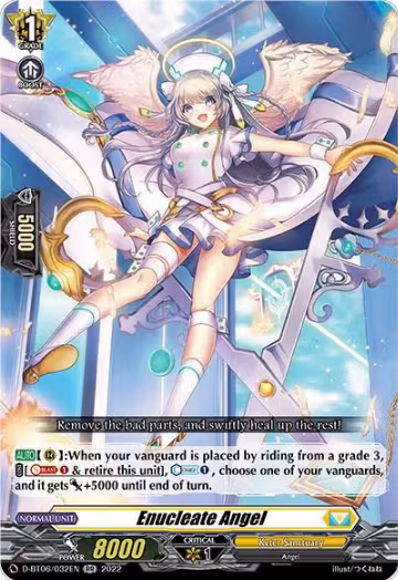 Enucleate Angel (D-BT06/032EN), D-BT06: Blazing Dragon Reborn — Vanguard card price