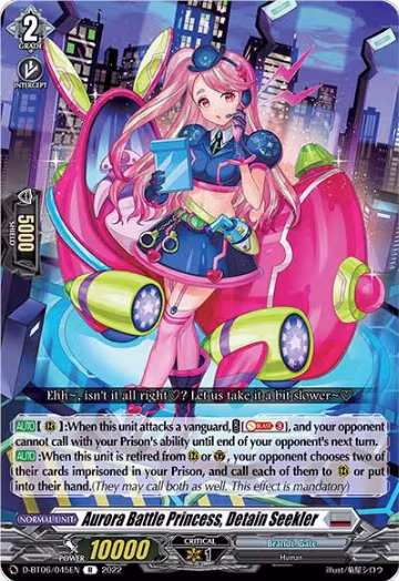 Aurora Battle Princess, Detain Seekler (D-BT06/045EN), D-BT06: Blazing Dragon Reborn — Vanguard card price