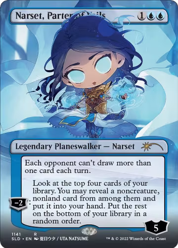 Narset, Parter of Veils (1141) (1141), Secret Lair Drop Series — Magic card price