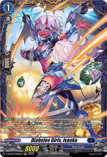 Diabolos Girls, Ivanka (FR) (D-BT06/FR09EN), D-BT06: Blazing Dragon Reborn — Vanguard card price