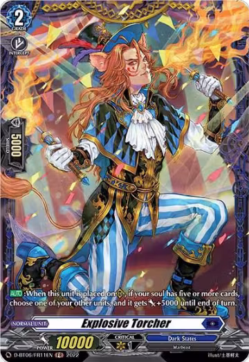 Explosive Torcher (FR) (D-BT06/FR11EN), D-BT06: Blazing Dragon Reborn — Vanguard card price