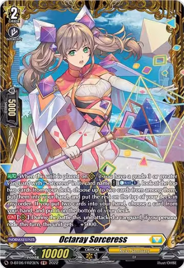 Octaray Sorceress (FR) (D-BT06/FR23EN), D-BT06: Blazing Dragon Reborn — Vanguard card price