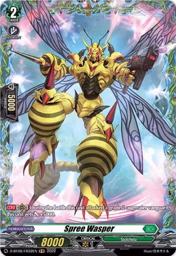 Spree Wasper (FR) (D-BT06/FR32EN), D-BT06: Blazing Dragon Reborn — Vanguard card price