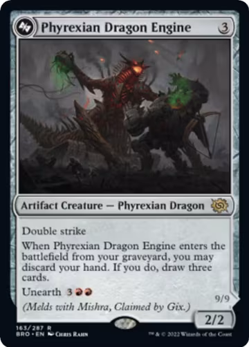 Phyrexian Dragon Engine (163), The Brothers' War — Magic card price