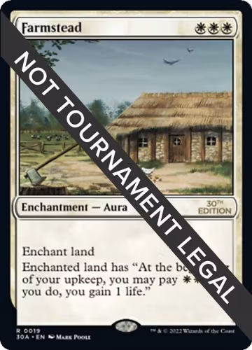 Farmstead (19), 30th Anniversary Edition — Magic card price