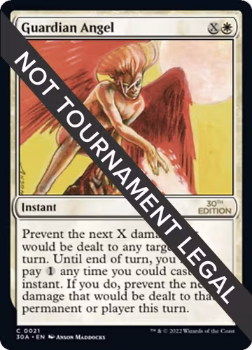 Guardian Angel (21), 30th Anniversary Edition — Magic card price
