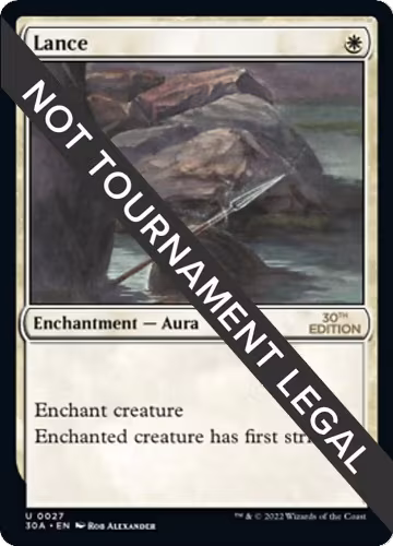 Lance (27), 30th Anniversary Edition — Magic card price