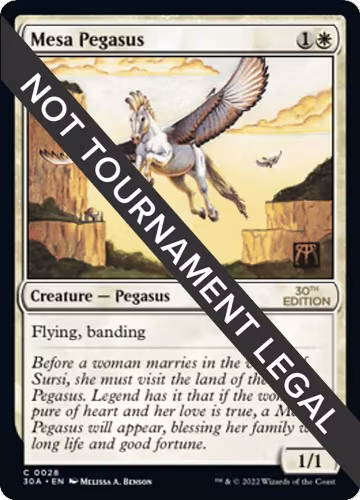 Mesa Pegasus (28), 30th Anniversary Edition — Magic card price
