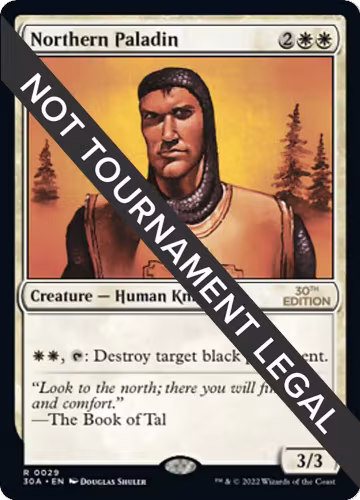 Northern Paladin (29), 30th Anniversary Edition — Magic card price