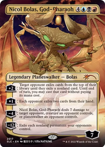 Nicol Bolas, God-Pharaoh (2017), Secret Lair Countdown Kit — Magic card price