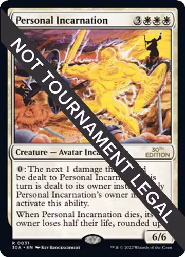Personal Incarnation (31), 30th Anniversary Edition — Magic card price