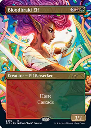 Bloodbraid Elf (2009), Secret Lair Countdown Kit — Magic card price