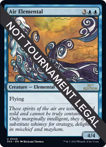 Air Elemental (46), 30th Anniversary Edition — Magic card price