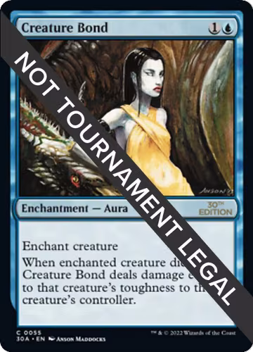 Creature Bond (55), 30th Anniversary Edition — Magic card price