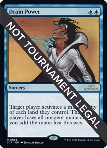 Drain Power (56), 30th Anniversary Edition — Magic card price
