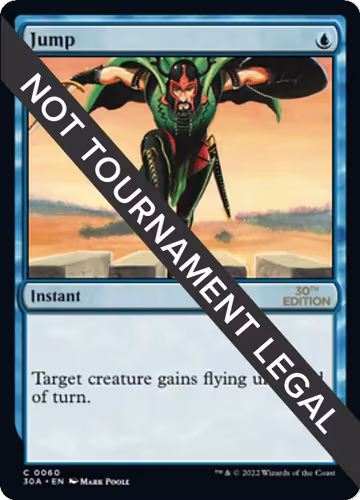 Jump (60), 30th Anniversary Edition — Magic card price