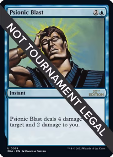Psionic Blast (74), 30th Anniversary Edition — Magic card price