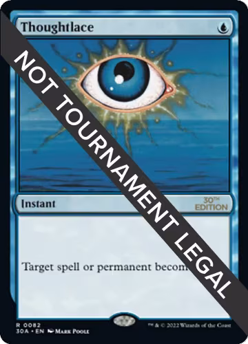 Thoughtlace (82), 30th Anniversary Edition — Magic card price