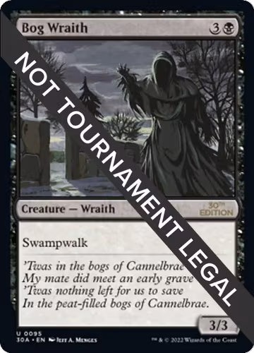 Bog Wraith (95), 30th Anniversary Edition — Magic card price